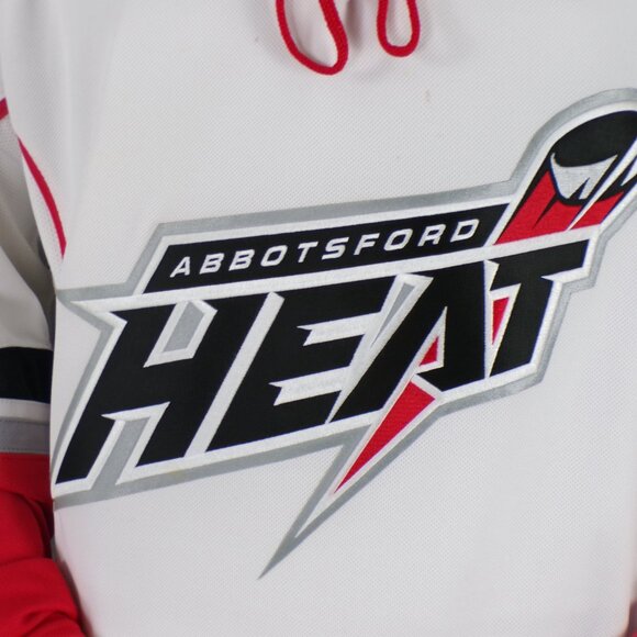 Abbotsford Heat Jersey - Official Home Jersey by Reebok - Men's Large - Picture 2 of 10